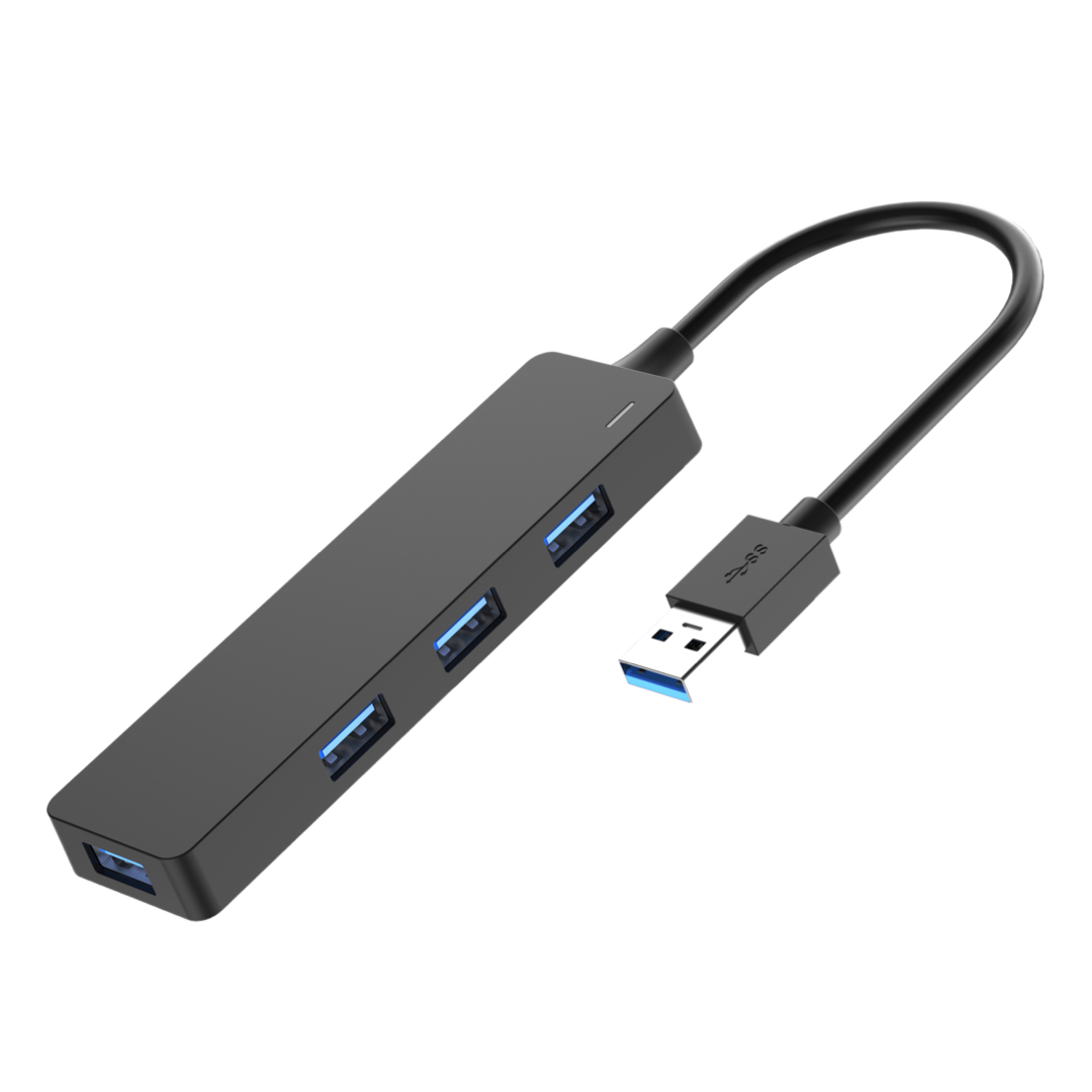 black Slim Design USB Hub for Travel.jpg