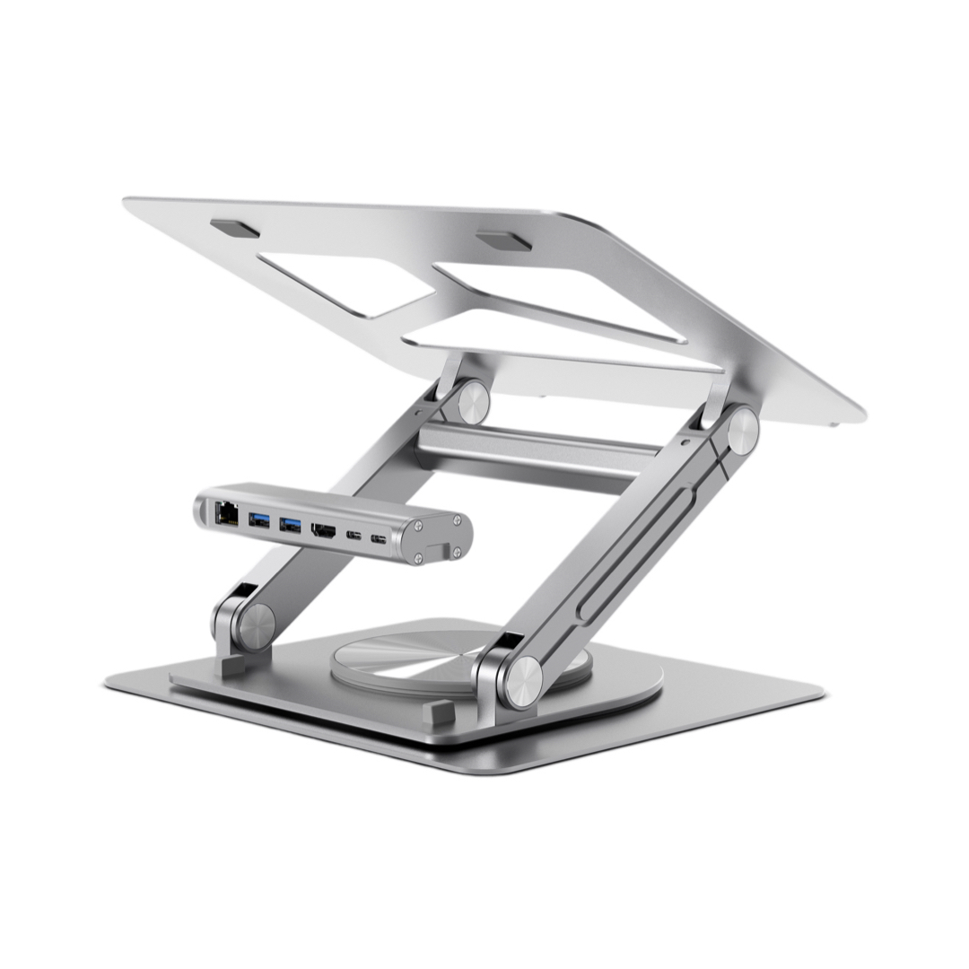 Unveiling the Next Era of Laptop Stands: Hub-Enabled Technology